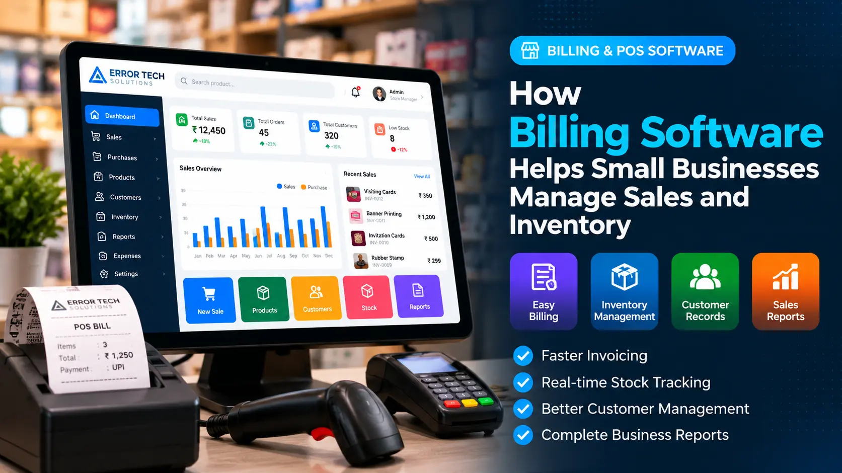 Billing & POS Software for Retail Success