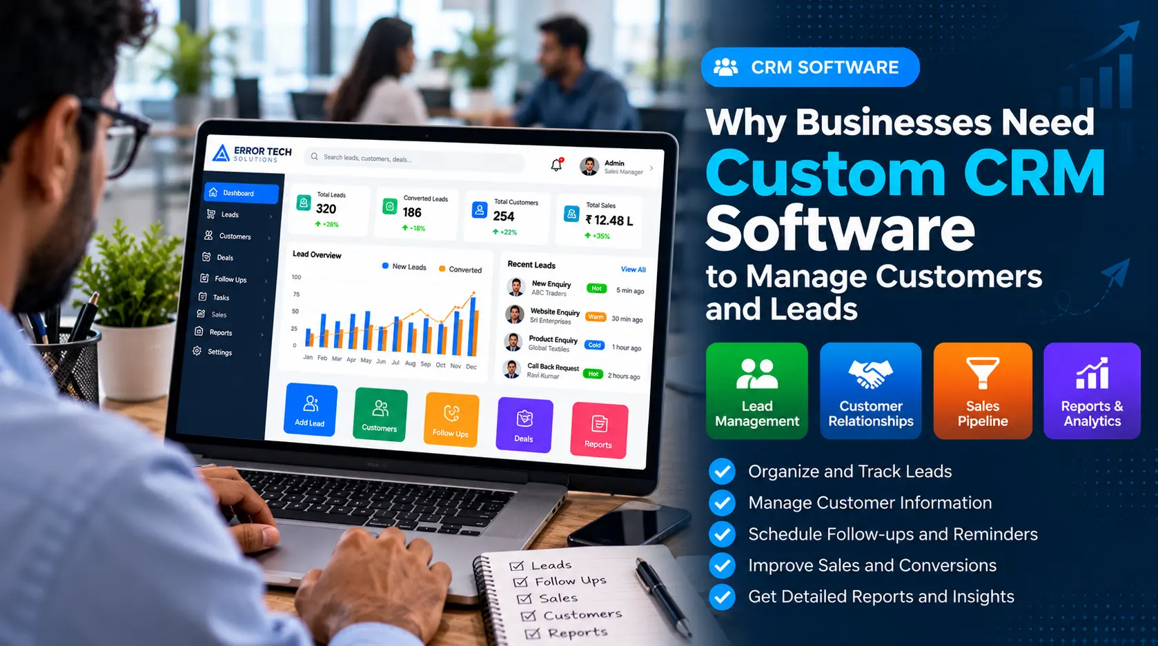 Custom CRM Software Marketing Banner