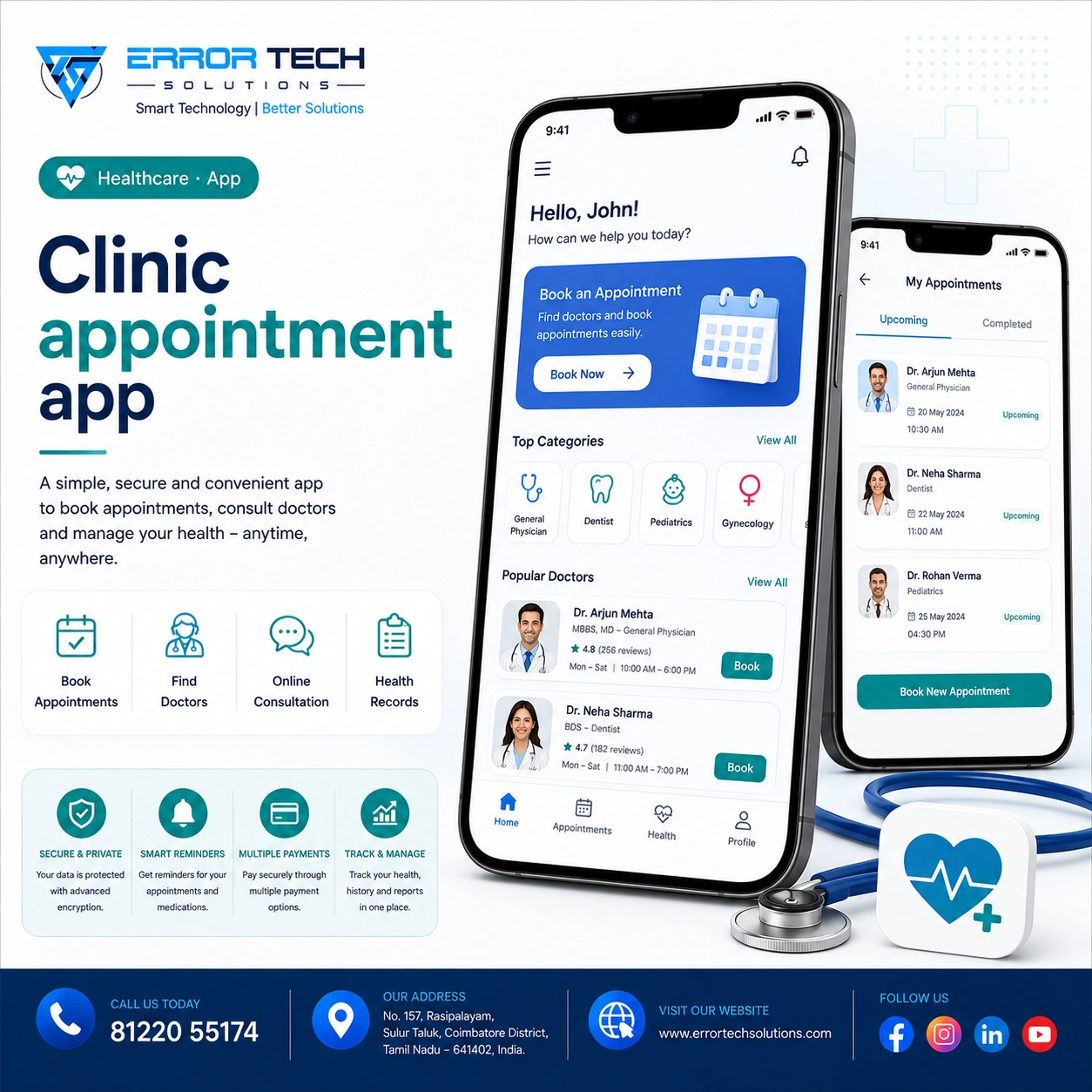 Healthcare app project